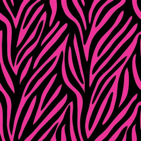 Neon Pink Zebra Wallpaper