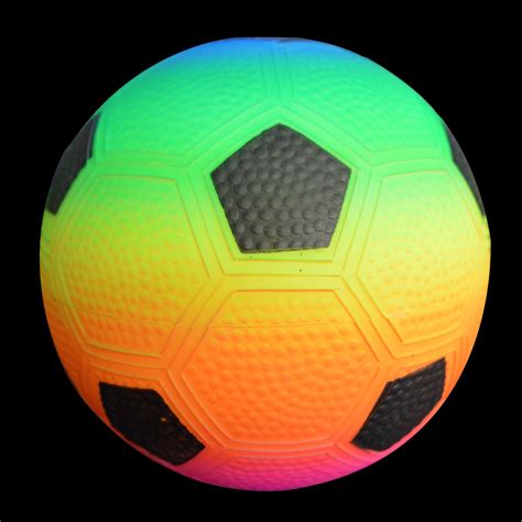 neon soccer ball