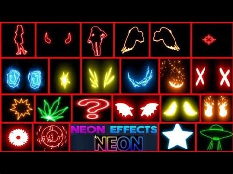 Neon Fx Pack Free Download  100 Vfx Pack For Kinemaster Android