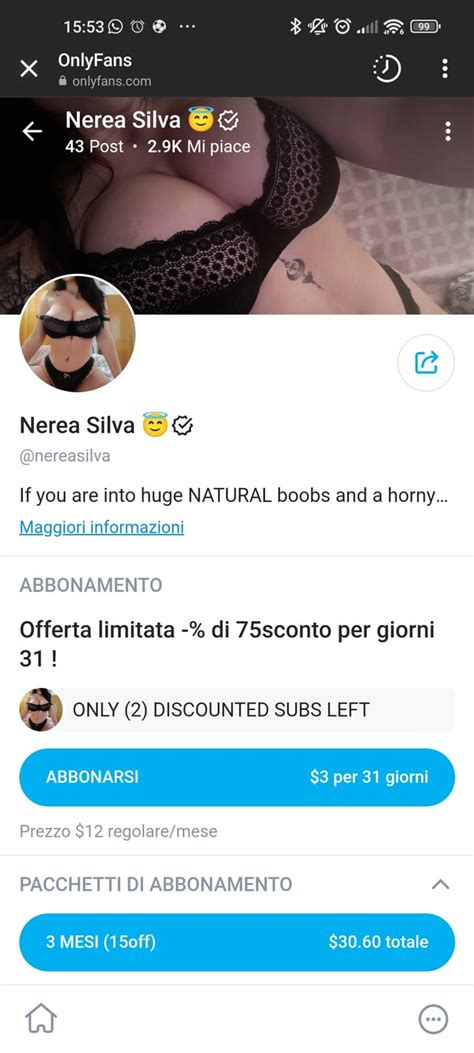 nereasilva OnlyFans leaked content