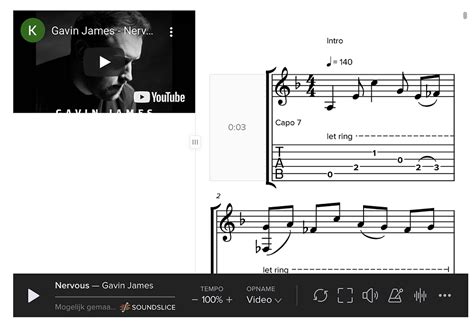 nervous gavin james picking pattern
