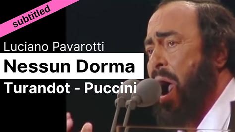 Nessun Dorma Text