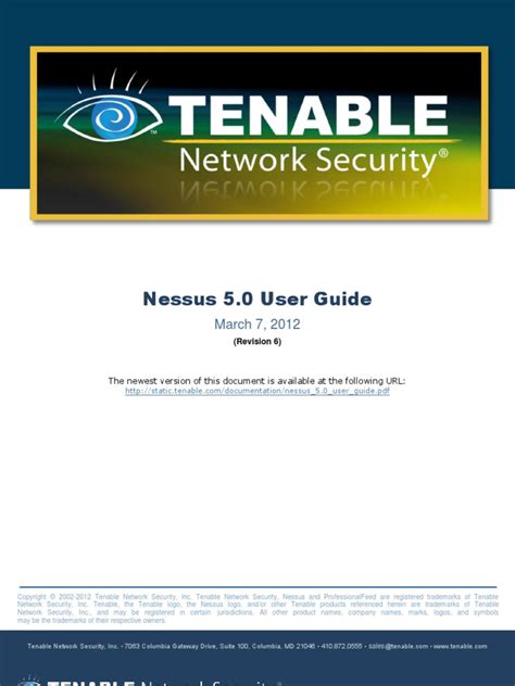 Download Nessus 5 User Guide 