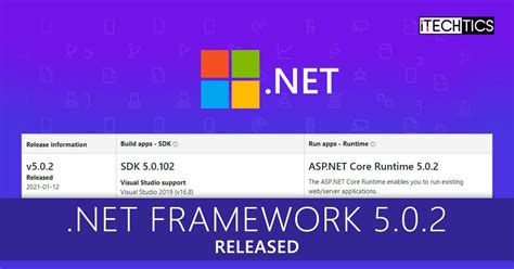 net framework 5.0 -
