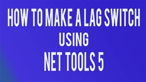 net tools 5 lag switch