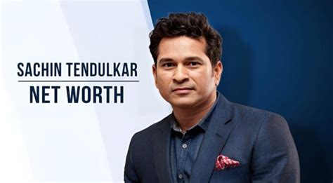 net value of sachin tendulkar biography
