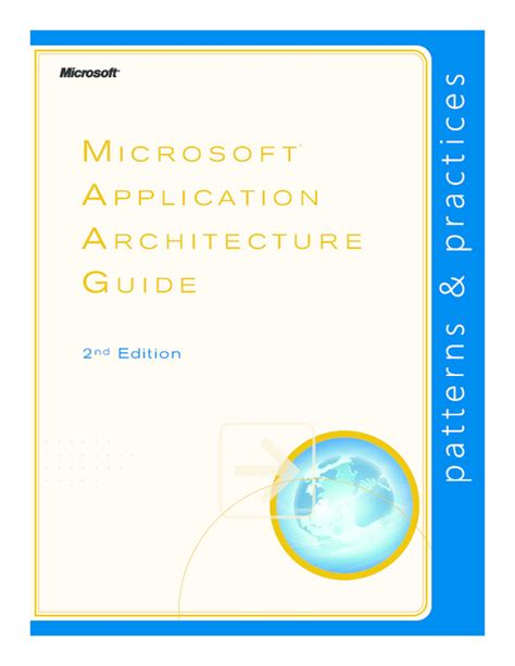 Read Net Application Architecture Guide 2Nd Edition 