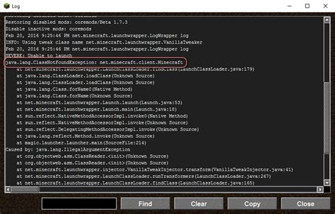 net.minecraft.launchwrapper.LaunchClassLoader Java Exaples