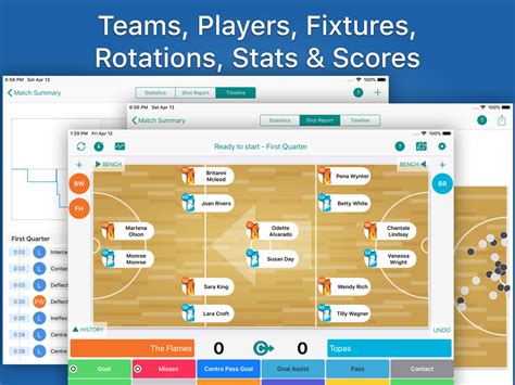 Netball Ipad Downloaded