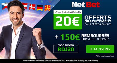 netbet bonus 5 euro zhwz france