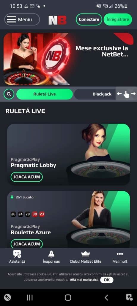 netbet casino aplicatie kpwl