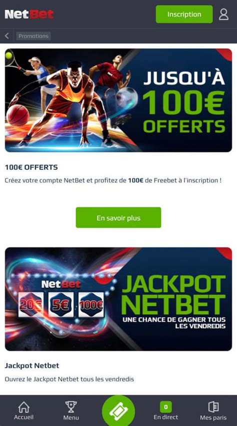 netbet mobile bonus vvcz france