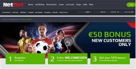 netbet welcome bonus code pktp france