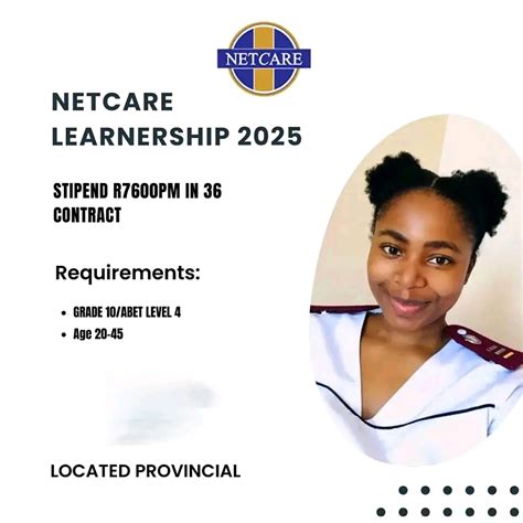 Netcare Learnership 2015