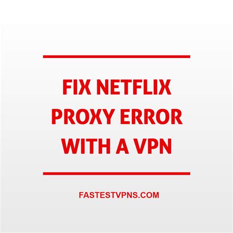 netflix and proxy blocking