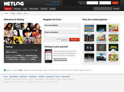 netlog dating website
