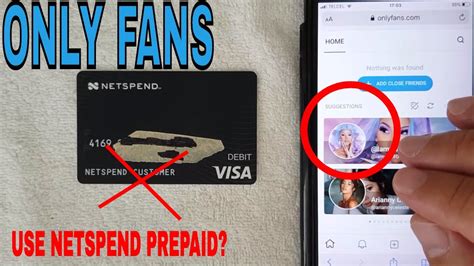 Netspend visa prepaid card onlyfans