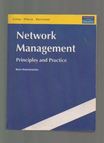 Network Management Principles Practice Mani Subramanian