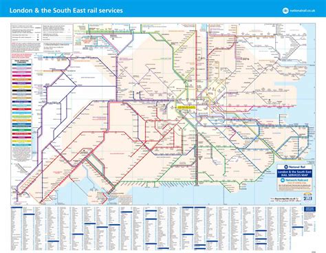 Network Railcard Map