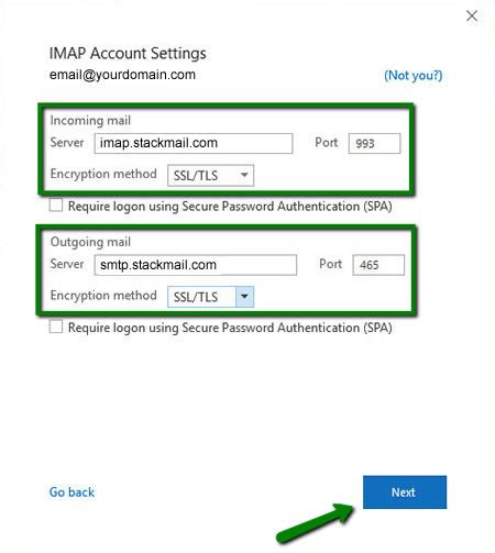 Network Solutions Mail Outlook