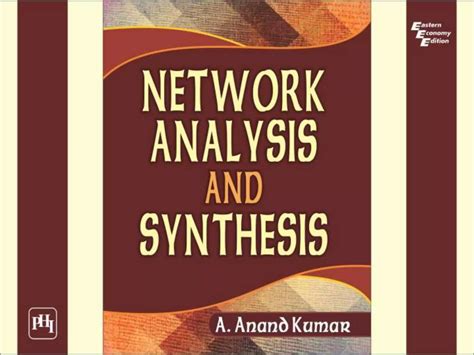 Full Download Network Analysis And Synthesis 