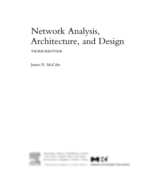 Read Online Network Analysis Architecture And Design Solution Manual 