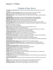 Read Network Chapter 8 Review Questions 