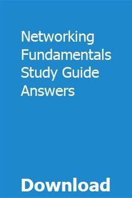Download Network Fundamentals Study Guide Answers 