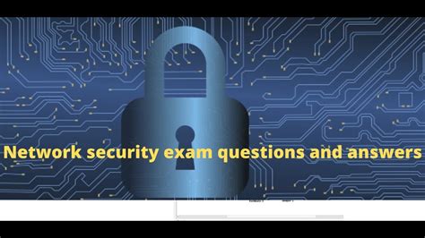 Read Online Network Security Exam Questions And Answers Ploverore 