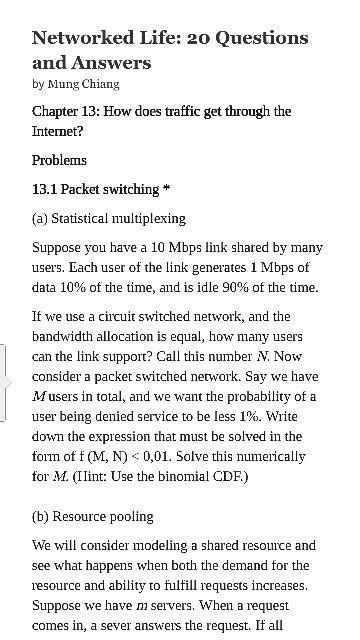 Full Download Networked Life 20 Questions And Answers Solution Manual 