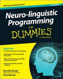 Read Online Neuro Linguistic Programming For Dummies 