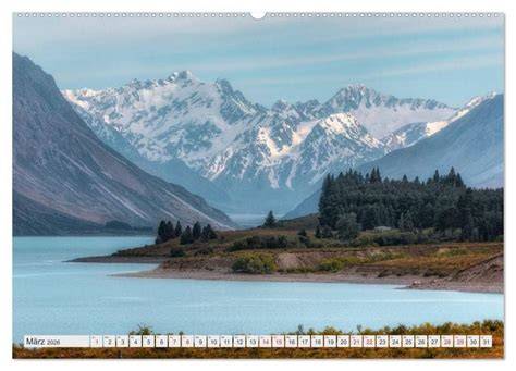 neuseeland 2020 wandkalender im querformat 54x42