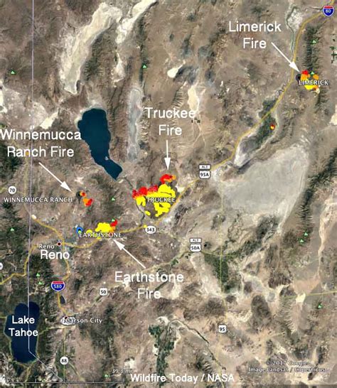 nevada fires