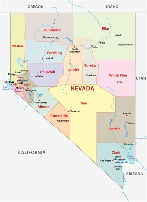 nevada map