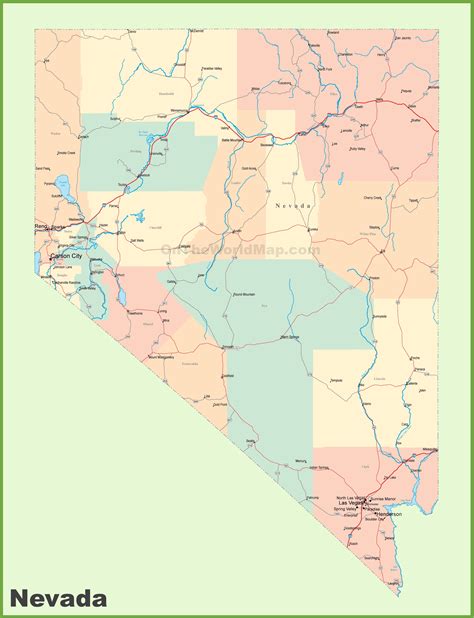 nevada state cities