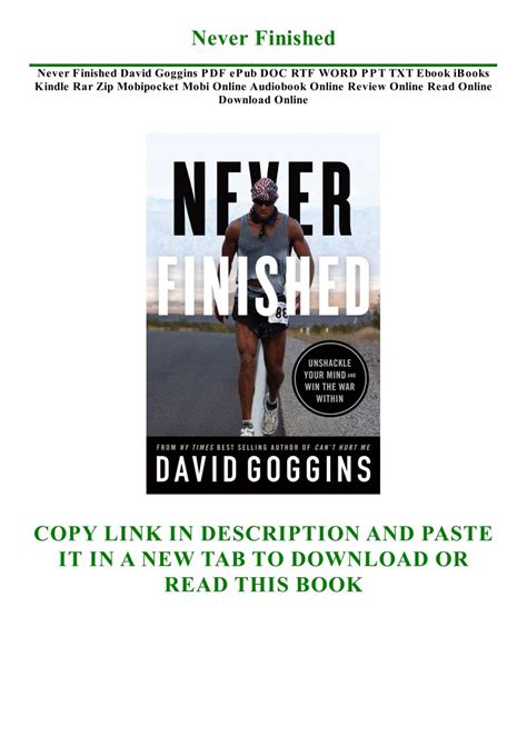 Never Finished Pdf