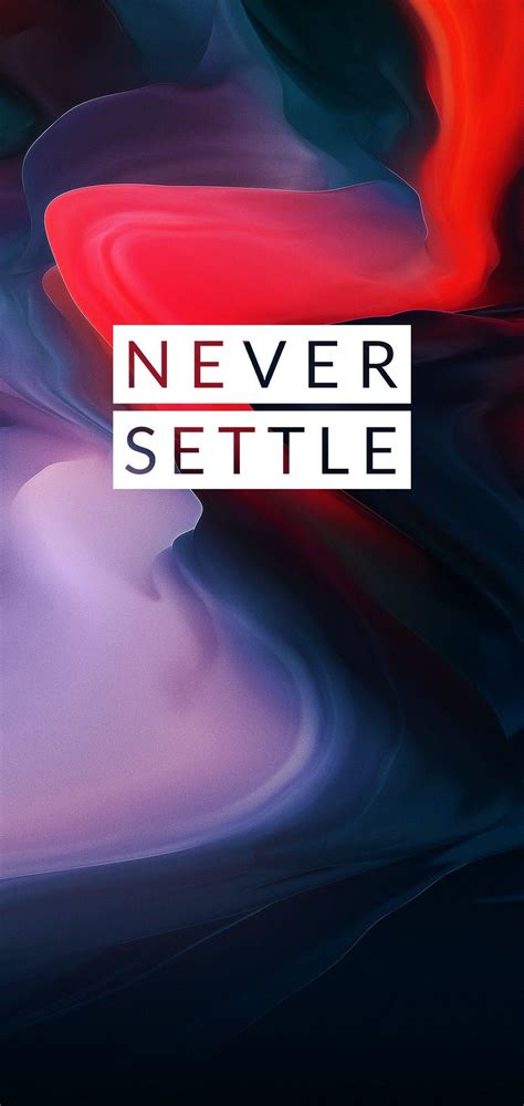 never settle
