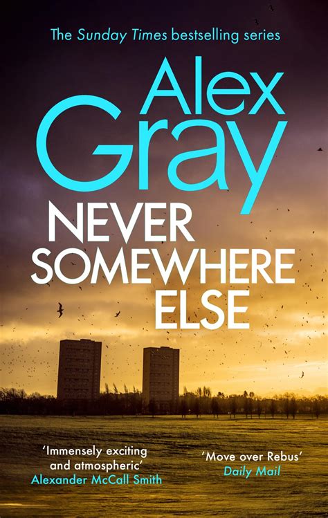Never Somewhere Else ( Detective Lorimer Series Book 1)