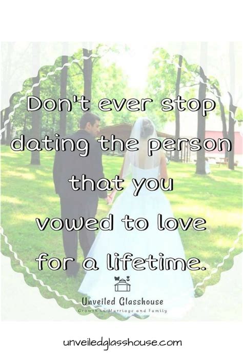 never stop dating your wife quote