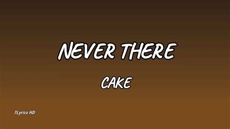 never there lyrics