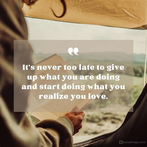 never to late