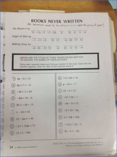 Read Online Never Written Math Answers 