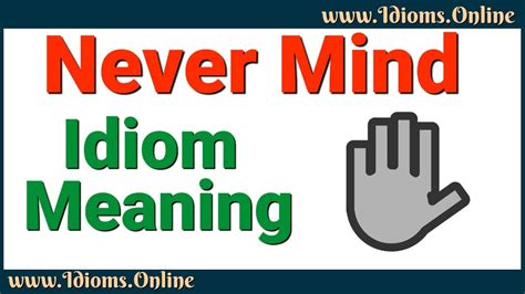 Image related to nevermind-meaning