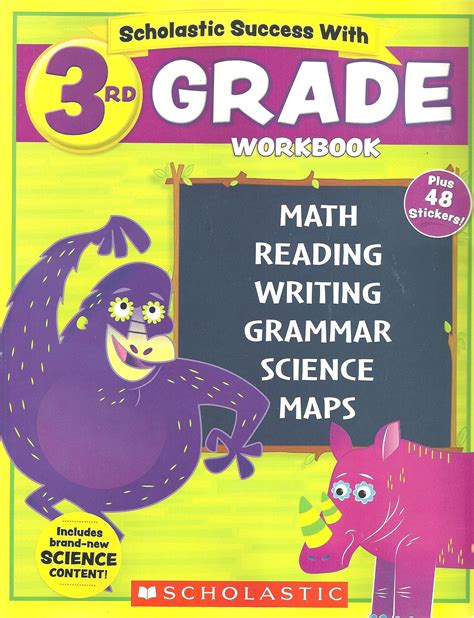 New 2018 Edition Scholastic 8211 3rd Grade Workbook 3rd Grade Workbook Scholastic - 3rd Grade Workbook Scholastic