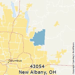 new albany ohio zip code