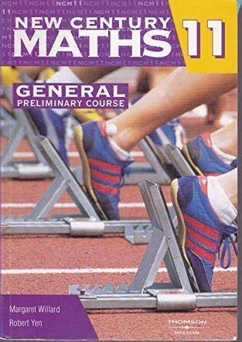 new century maths 11 general hsc course