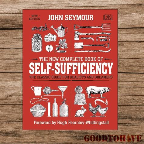New Complete Book Of Self Sufficiency Table Of Contents