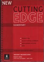 new cutting edge elementary teacher book