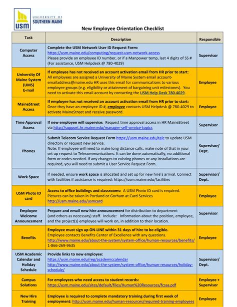 New Employee Orientation Program Sample Pdf