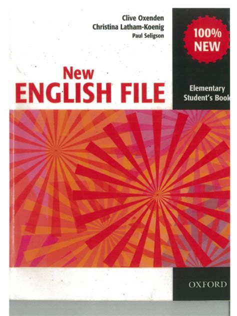 New English File Elementary Quicktest 1